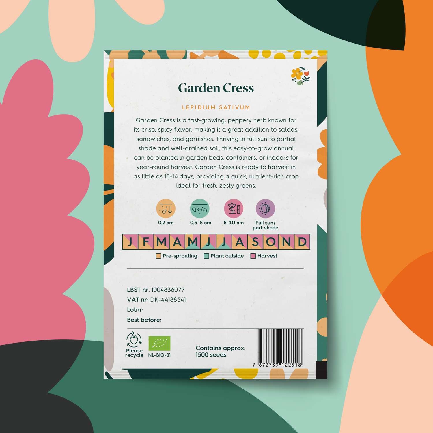 Gartenkresse (BIO-Samen)